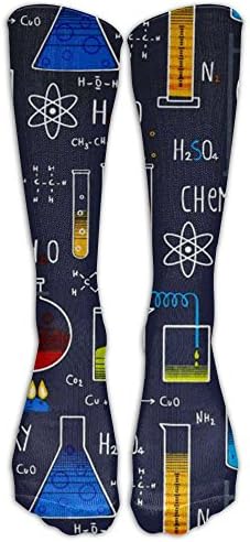 NEW Chemistry Experiment Athletic Tube Stockings Women's Men's Classics Knee High Socks Sport Long Sock One Size