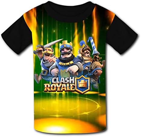 MIMAMGME Unique Clash_Royale_Hack Children's Short Sleeve T-Shirts XS