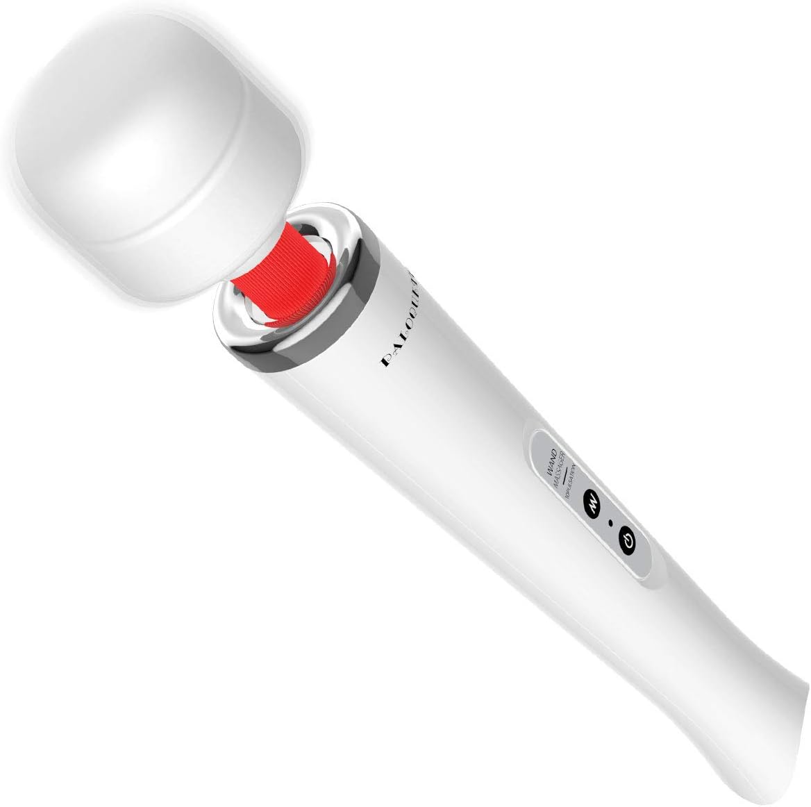 Cordless Personal Wand Electric Massager with 10 Powerful Magic Vibrations, PALOQUETH Rechargeable Handheld Back Massager Wand Massage for Deep Muscles Pain Relief: Health & Personal Care