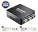HDMI to RCA, HDMI to AV, JarGaBo 1080P HDMI to AV 3RCA CVBS Composite Video Audio Converter Adapter Supports PAL/NTSC, Black