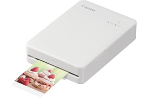 Canon SELPHY QX20 Compact Photo Printer White