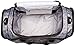 adidas Unisex Defender II Small Duffel Bag, Jersey Onix/Black/Light Onix, ONE SIZE
