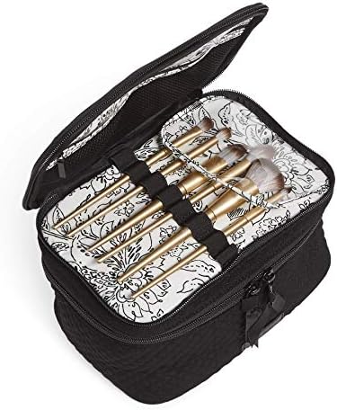Vera Bradley Women's Microfiber Brush Up Cosmetic Makeup Organizer Case 2 Vera Bradley Women's Microfiber Brush Up Cosmetic Makeup Organizer Case