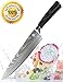 Chef Knife for Kitchen - High Carbon Stainless Steel Knife - Asian Gyutou Cook Knife - Pro Ergonomic Handle with Gift Box