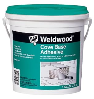 UPC 070798250543 product image for DAP 25054 Dap 1-Gallon Weld Wood Cove Base Adhesive, Off-White (B001EFN8JA) | upcitemdb.com