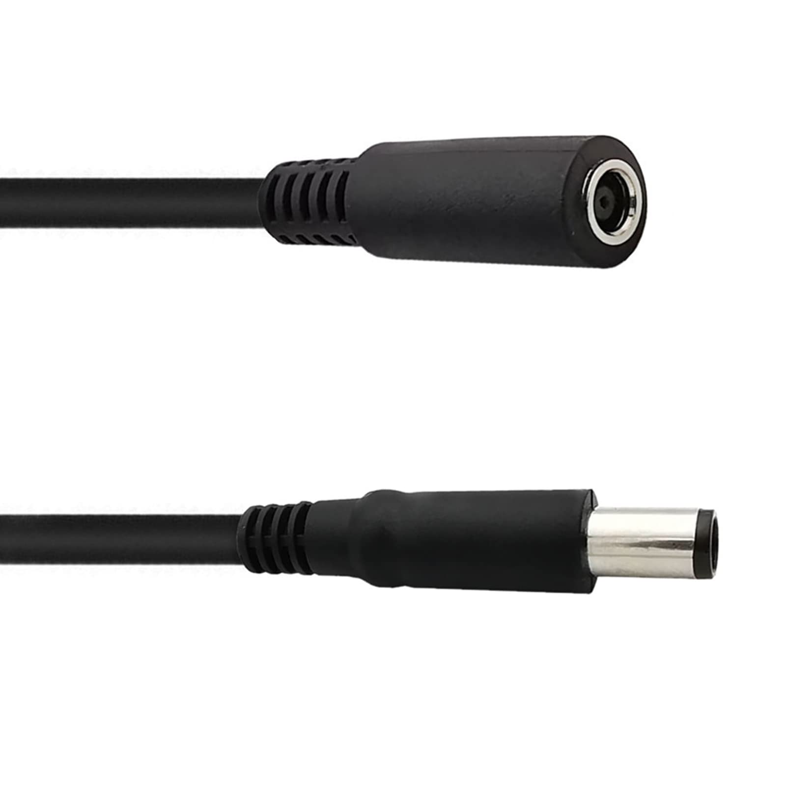 Disscool Tip Adapter Converter Cable, Female 4.5x3.0mm to Male DC 7.4x5.0mm Adapter Charge Charging Cord for Dell Laptop Inspiron 11/13/14/15/17/3000/5000/7000(0.15m)