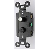 Classic Accents Single Pole Antique Reproduction Push Button Light Switch
