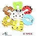 A&S Creavention Animal Foam Door Stopper Cushion Children Safety Finger Pinch 7PCS Set (Mix on Each)
