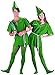 Charades Unisex Adult Peter Pan Sized Costumes, Green, Medium US