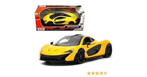 Amazon Com Motormax Collection Mclaren P1 1 24 Diecast Model Car