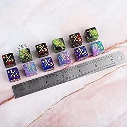 48 PCS Magic The Gathering Token Dice Counters