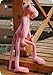 GRHOSE The mischievous pink panther Plush Doll 20