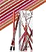YeeSure 12 pc Matte Lip Liner Pencils Set for 12 Colors Waterproof Fine