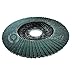 Makita 10 Pack - 120 Grit Flap Disc For Grinders - Fine Conditioning For Metal, Stainless Steel & Non-Ferrous - 4-1/2