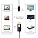 USB C to HDMI Cable (6ft/1.8m), ITANDA USB 3.1 Type C Male (Thunderbolt 3 Compatible) to HDMI Male 4K Cable for the 2016 MacBook Pro, 2015 MacBook, ChromeBook Pixel, Samsung Galaxy S8/S8 Plus etc