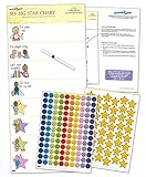 Kids Reward Chart - My Big Star Reward Chart (1yr+) Manage Difficult Toddler Behaviors with Positive Reinforcement