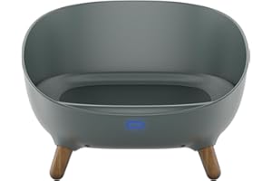 BEBEROAD PETS Smart Cat Sofa & Bed, APP Wireless Temperature Controlled, Quick Heating & Cooling (71℉ - 100℉), Ensures Year-Round Comfort for Cats in Winter and Summer