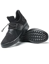 Chamaripa hombre estirarse tela Sneaker High parte superior zapatos 2.36 inches aumentar la altura plantillas ah72 °C11 K195d