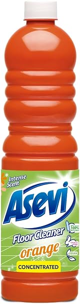 Asevi Concentrated Floor Cleaner Orange Scent 1L - Multi Purpose