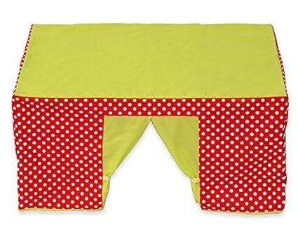 Betzold 58813 - Tischzelt rot - Spielzelt für Kinder mit Fenster, Kinderzelt, Spielhaus, Zimmerzelt