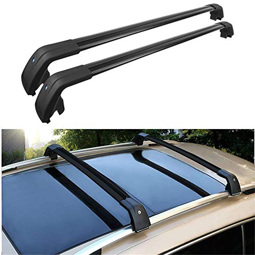 TOHUU Adjustable Aluminum 44.5" Roof Rack Cross Bar Luggage Cargo Rack