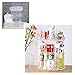 Cozihoma Acrylic Makeup Organizer Multi-Function Acrylic Carousel Makeup Holder Cosmetic Storage Fits for Lots of Cosmetics and Accessories (Rotate)