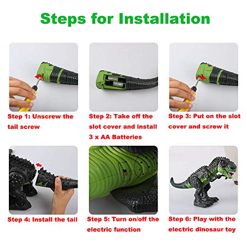 6 Tuko+Dinosaur+Jurassic+Realistic+Roaring