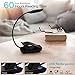 YTE Book Light Rechargeable Reading Light with 6 Warm LED Light, 3-Level Brightness and Eye Care, Reading Lamp Up to 60 Hours, Clip on Books, Perfect for Kids Gift,FCC CE RoHs Listed