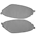QKPARTS PU Leather Front Door Panels Armrest Covers Fit for 08-12 Honda Accord