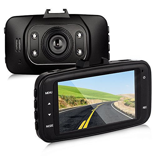 Btopllc On Dash Video Dash Cam Full HD 1080P with GSensor Car Video