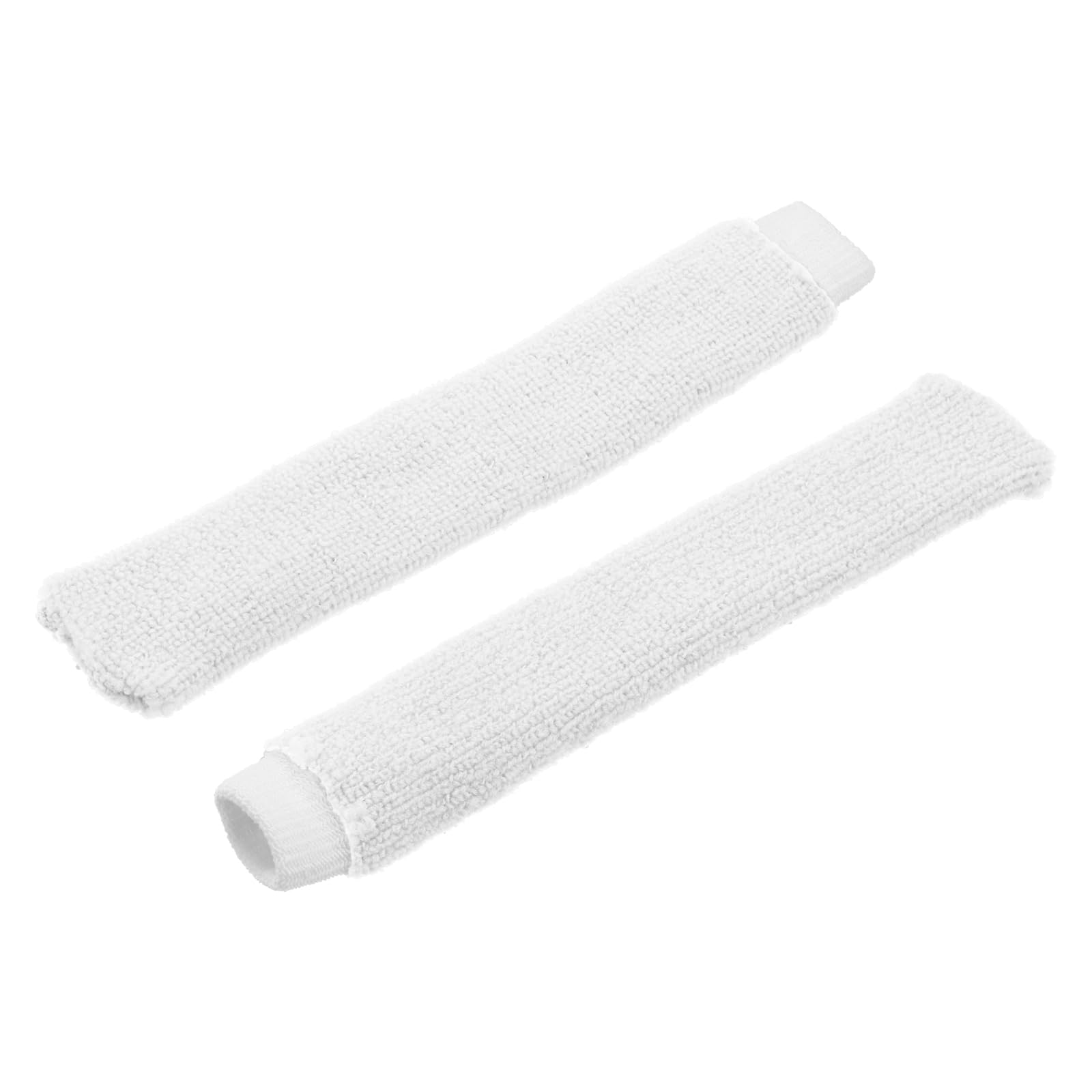 M METERXITY 2 Pack Badminton Towel Overgrip - Nylon Anti-Skid Sweatband Tennis Racquet Grip, Apply to Badminton/Tennis/Golf Handle (White)