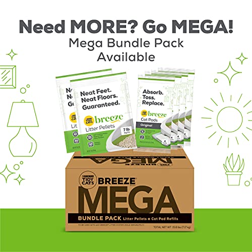 Purina Tidy Cats Breeze Litter System Cat Pad Refills, Breeze 10ct