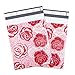 UCGOU Poly Mailers 10x13 Inch Red and Pink Roses Designer 100 Pack Patterned #4 Shipping Bags Mailing Envelopes Self Seal Waterproof and Tear Proof Boutique Postal Small Business for Clothes