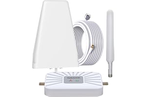 GAGBK AT&T Cell Phone Signal Booster AT&T Signal Booster T Mobile Signal Booster for 5G 4G LTE on Band 12/17 ATT Cell Phone Booster T Mobile Cell Booster for Home ATT Extender Cellular Booster for Call/Data