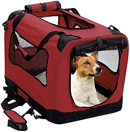 portable collapsible dog crate