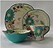 LG Dinnerware Set, 16-piece - Turquoise Blue