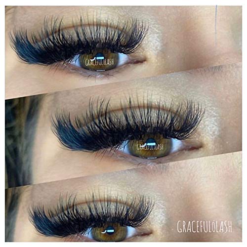 Eyelash Extensions 3D 4D 5D 6D 8D 9D 10D Thickness 0.07/0.1 C/D Curl Eyelashes Middle Stem