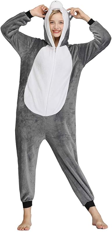 husky onesie pajamas