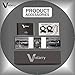 Vanstarry Optics Tactical Rifle Scope 30mm Tube 4-16x44mm 1/4 Moa Adjustments Srst Focal Enhanced Mil-Dot Reticle Matte (With Locknut)