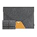 Inateck 13.3 Inch MacBook Air/ Macbook Pro with Retina Display Sleeve Case Cover Carrying Case, with 4-in-1 Mouse Pad Mat/ Cleaning Rug/ Protection Cloth - Dark Gray