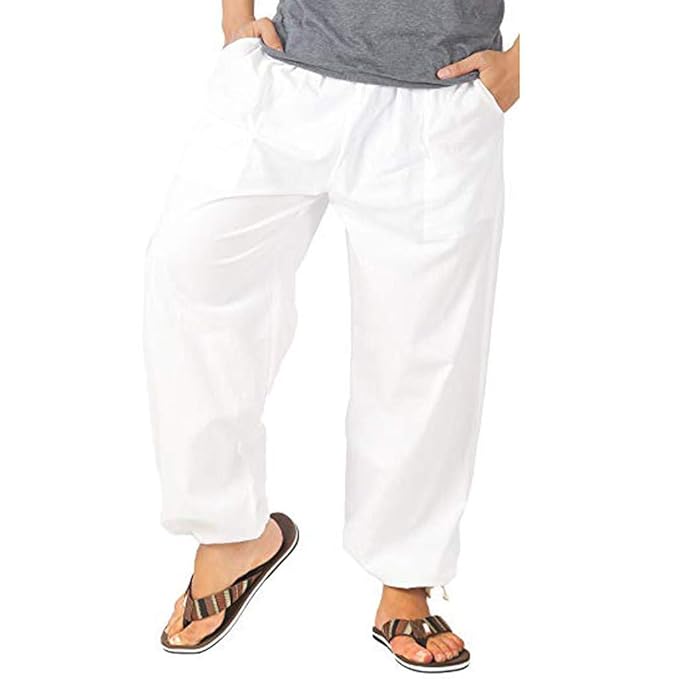 cinnamou Pantalones Hombre, Pantalones Chinos Lino Casual ...