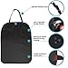 Funbliss Car Back Seat Protector, Waterproof Seat Back Cover Organizer Auto Kick Mats with 3 Large Pocket Storage, Auto and Child Safety Seat Accessories(2 Pack)