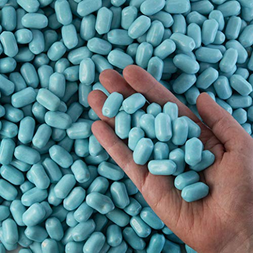 Light Blue Color Candy in Bulk Crunchy Chewy Filled Candies for Candy