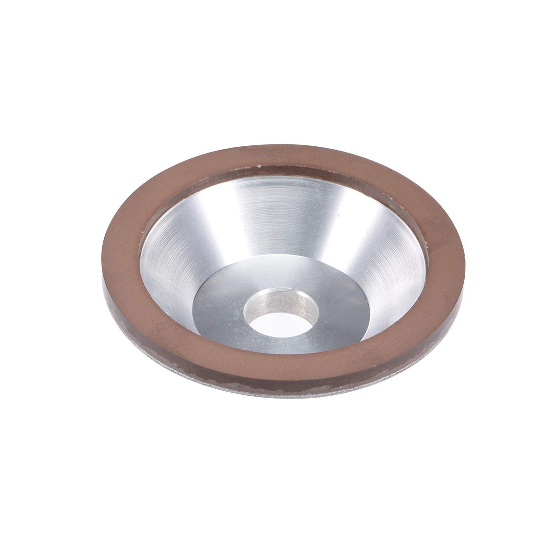 sourcingmap 100x32x20x10x3mm Resin Bond Cup Diamond Grinding Wheel 800 Grit for Carbide Metal