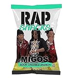 Rap Snacks Migos Sour Cream w Dab of Ranch Potato Chips 1 oz bag