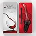 Wine Eccentric Wine Aerator and Wine Aerator Pourer - Great for Red and White Wine. Premium Breather-Decanter Spout Black