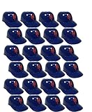 MLB Mini Batting Helmet Ice Cream Sundae/ Snack Bowls-24 Pack-New York Mets