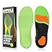 Snapsmile Medical Grade Plantar Fasciitis Inserts-Arch Support Shoe Inserts Women Man Doctor Recommends Professional Orthotic Inserts for Plantar Fasciitis High Arch Support, Green, 7-9 Women/6-8 Men