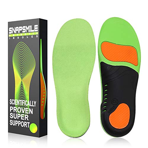 Snapsmile Medical Grade Plantar Fasciitis Inserts Arch Support Shoe