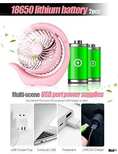 4 Battery+Operated+Fan+viniper+Rechargeable